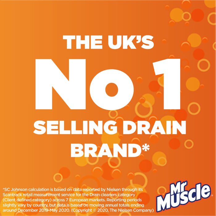 Mr Muscle Drain Unblocker, Sink Drain Cleaner