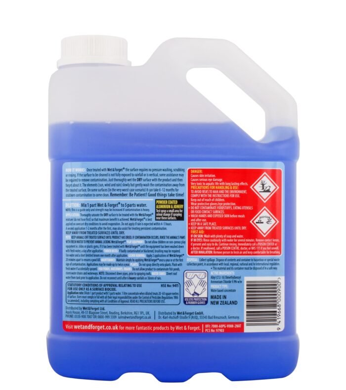 Wet Forget Mould, Lichen Algae Remover