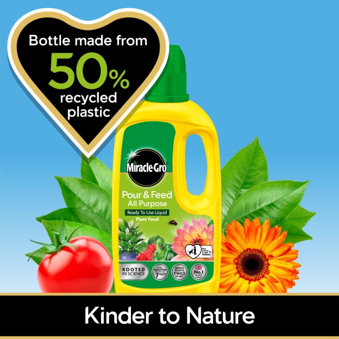 Miracle-Gro Pour and Feed Liquid Plant Food, 1L