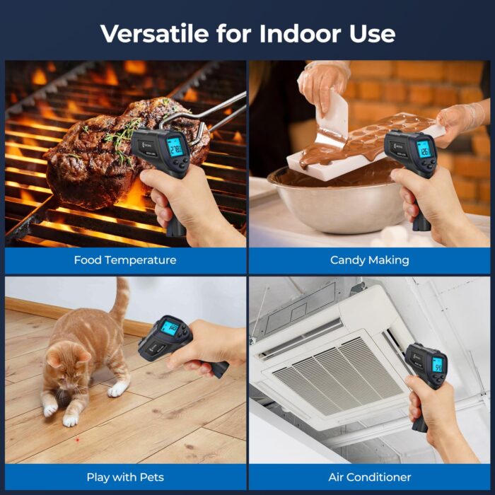 Infrared Thermometer -50℃~600℃ Compact Size Non-Contact Laser Thermometer
