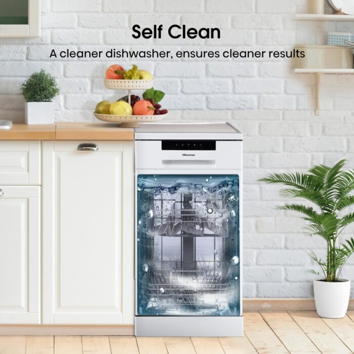 Hisense Dishwasher White HS523E15WUK Slimline
