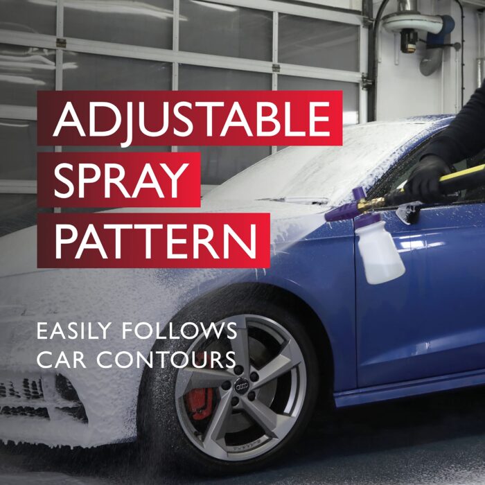 Autoglym Polar Blaster Snow Foam Lance, Car Wash Foam Gun For Pressure Washer Application, Kit