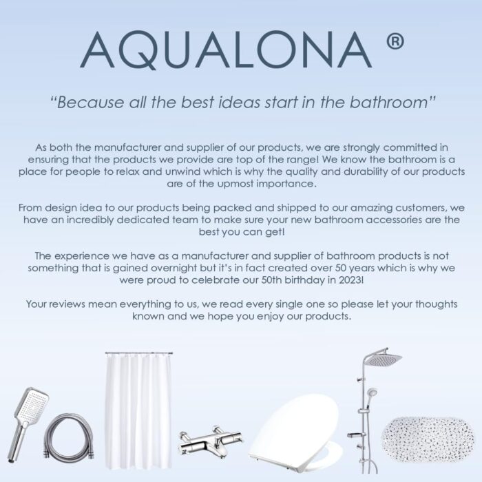 Premium Thermoplastic Family Toilet Seat Soft Close Hard-Wearing Seat with One Button Hinge Release, Easy to Clean and Install with Universal Fittings, (Family Seat)